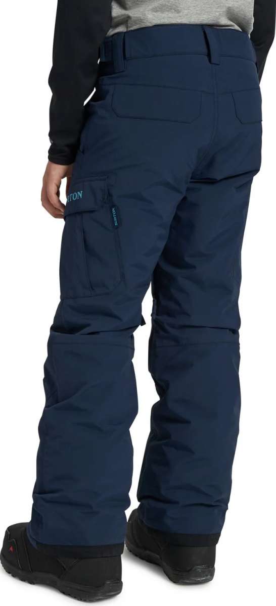 Burton Youth Exile 2L Insulated Cargo Pants for Boys 2024 - Waterproof Snow Pants for Skiing, Snowboarding & Winter Outdoor Activities