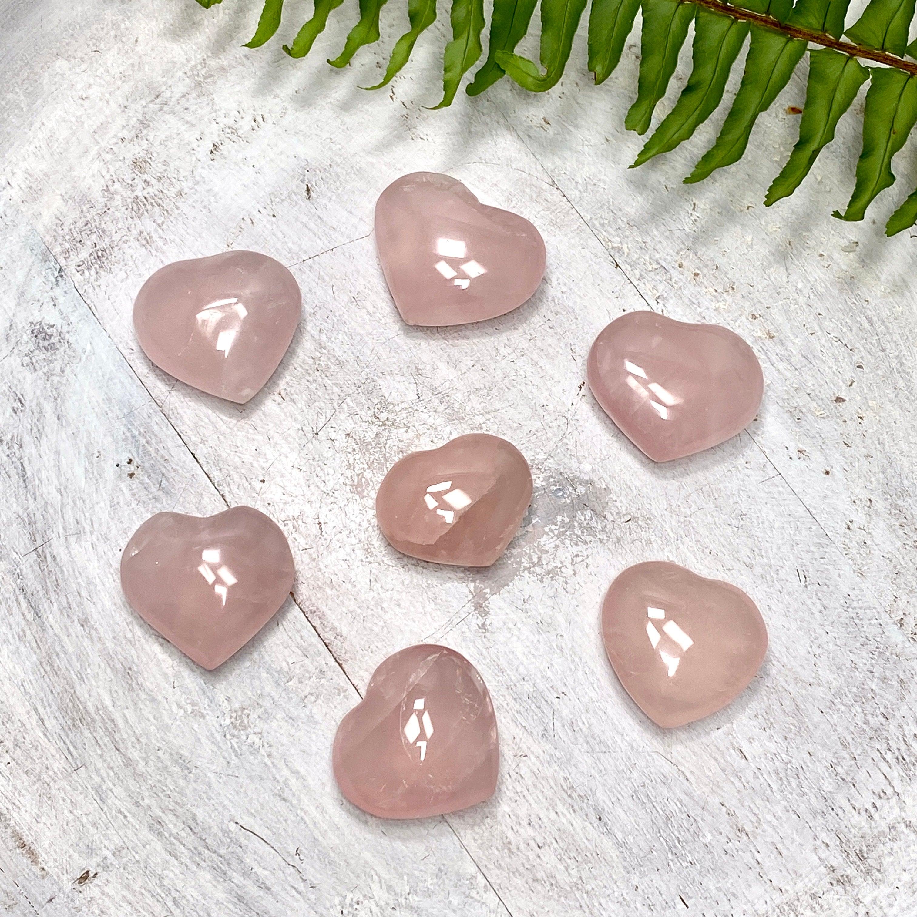 Natural Rose Quartz Heart Pendant - Healing Crystal Jewelry for Love & Emotional Balance | Perfect for Meditation, Gifts & Spiritual Wellness