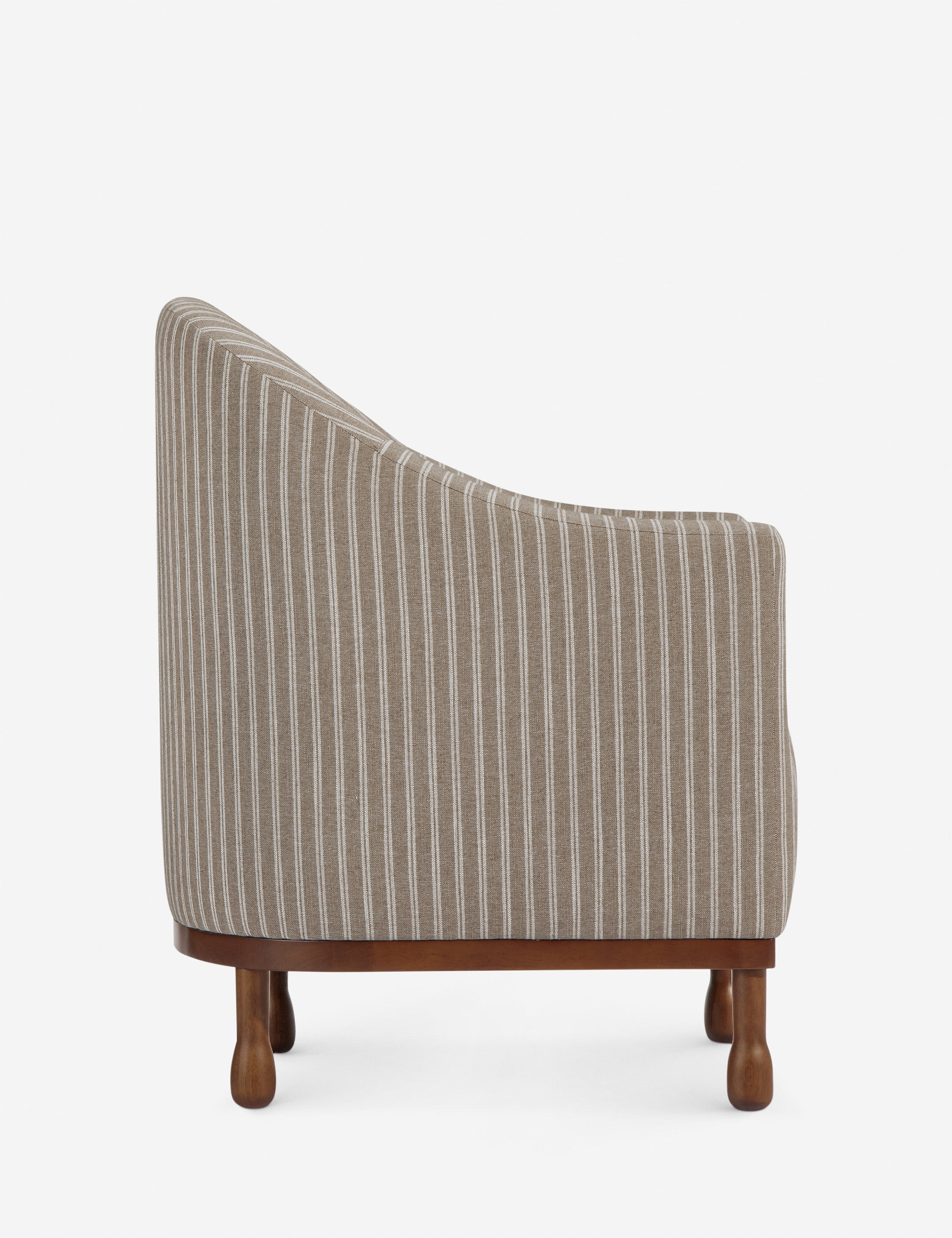 Gavin Accent Chair by Black Birch Homes x Co.House Designs - Modern Mid-Century Lounge Chair for Living Room, Bedroom & Office - Comfortable Upholstered Armchair with Wooden Legs