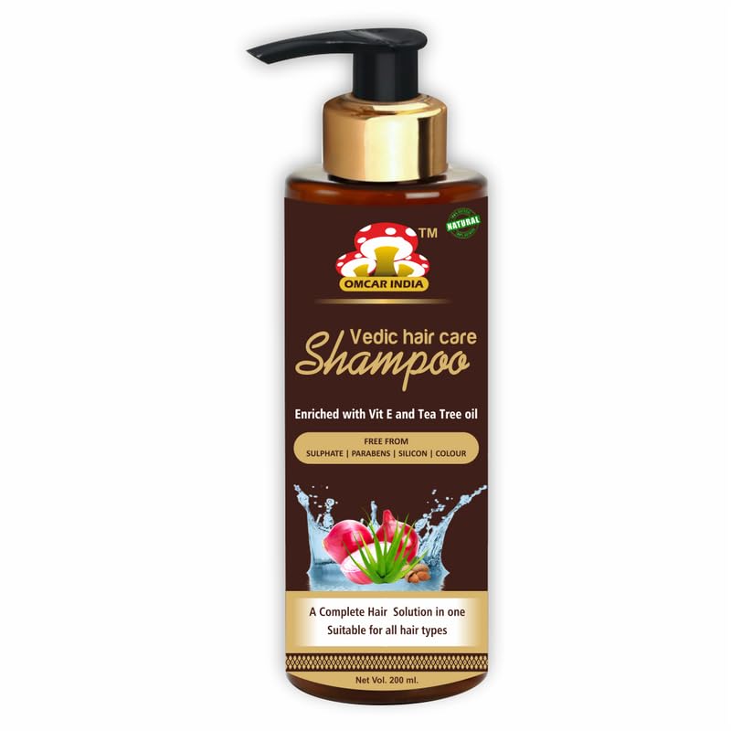 Best Sulfate-Free Vedic Hair Care Shampoo for Healthy, Shiny Hair – Perfect for Daily Use & Natural Hair Growth