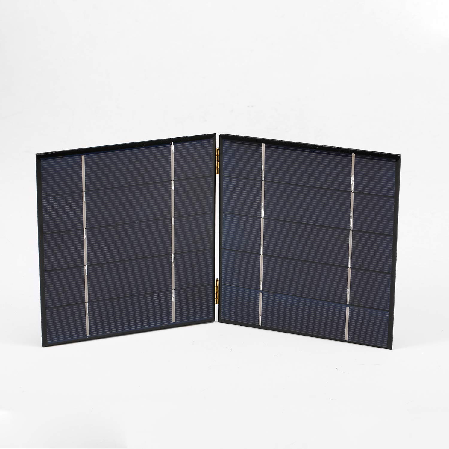 2 Pack 7W/5V Portable Solar Charger with USB Port - Foldable Solar Panel for Camping, Hiking & Travel - Compact Solar Power Bank for Phones, Tablets & Laptops - Perfect for Outdoor Adventures & Emergency Power Backup