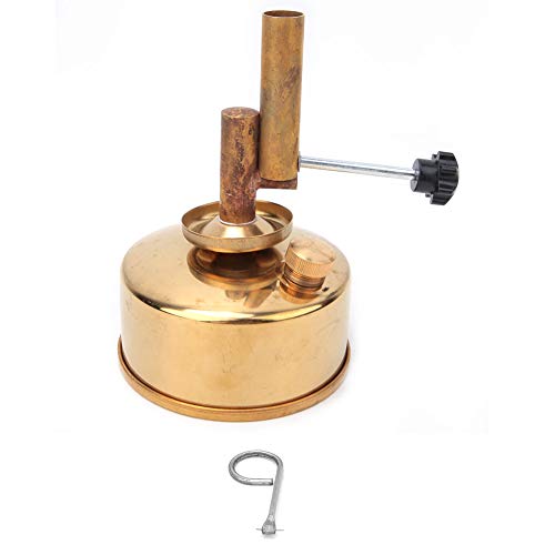 Copper Seat-Type Alcohol Lamp - High-Quality Laboratory Blow Lamp for Science Experiments & Chemistry Labs | Perfect for Bunsen Burner Alternatives, School Labs & DIY Projects