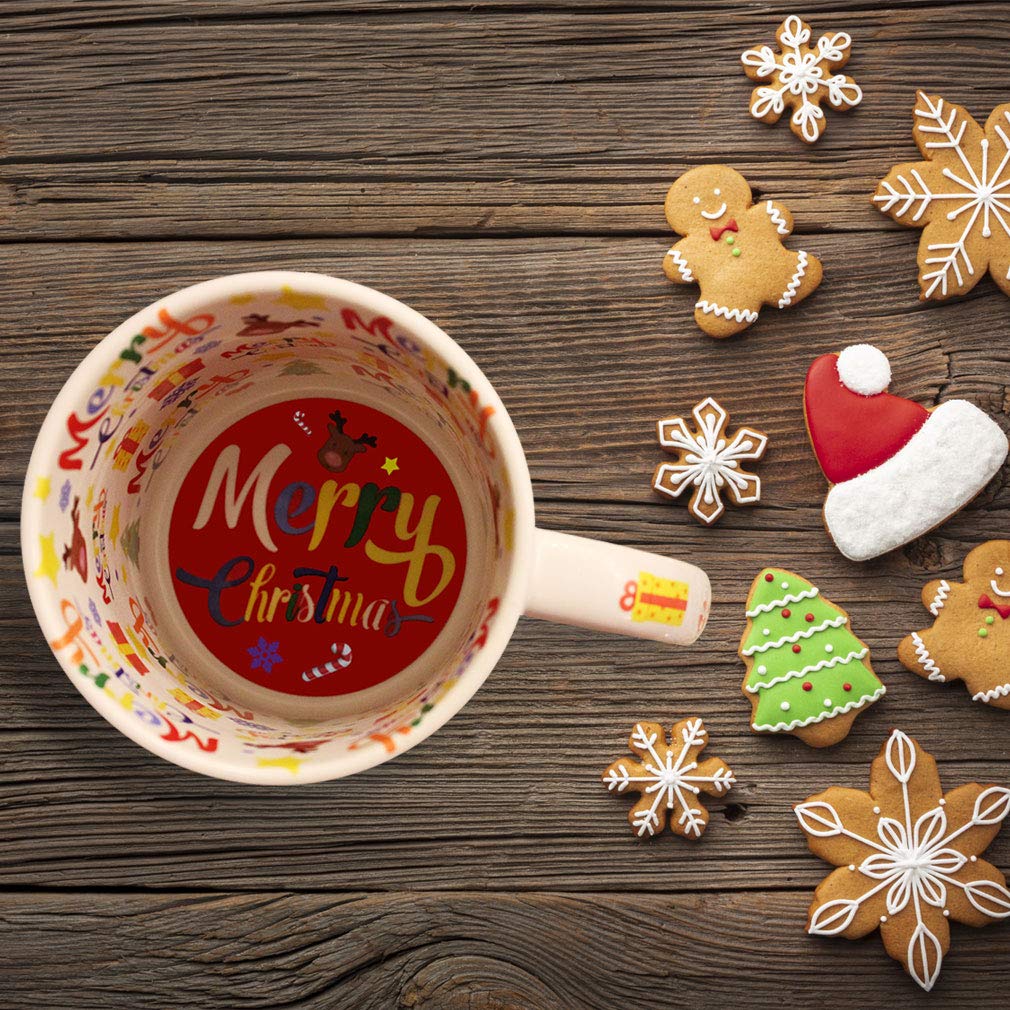 Funny Ceramic Christmas Coffee Mug - Instant Human Just Add Coffee - Humorous Tea Cup for Holiday Gifts & Office Use