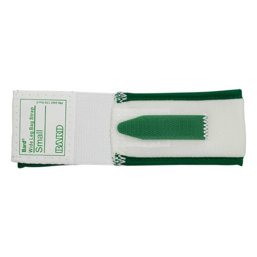 Bard Wide Reusable Leg Bag Straps with Fabric Backing & Velcro™ Closure - 2 Pack for Small Size (9-13 Inches) - Comfortable & Adjustable for Urinary Drainage Bags - Ideal for Medical Use, Post-Surgery & Daily Mobility