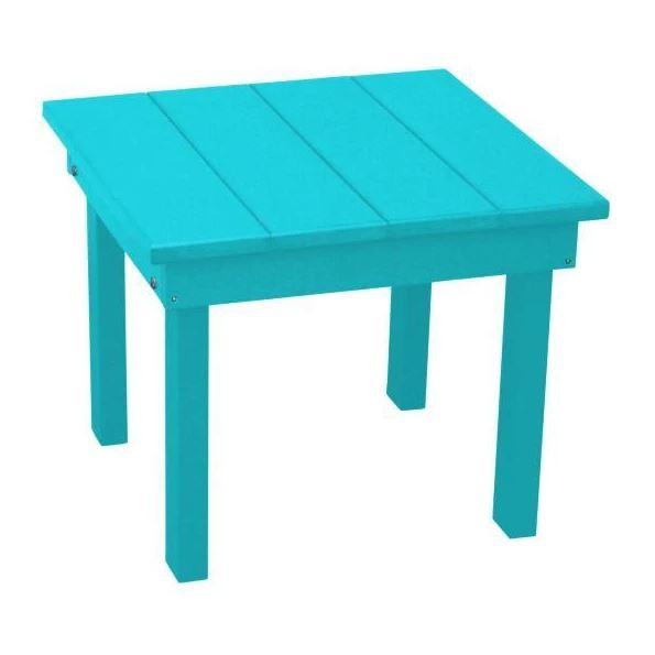 A & L Furniture Poly Hampton End Table - Stylish Side Table for Living Room, Bedroom, or Office - Perfect for Holding Lamps, Books, and Decor