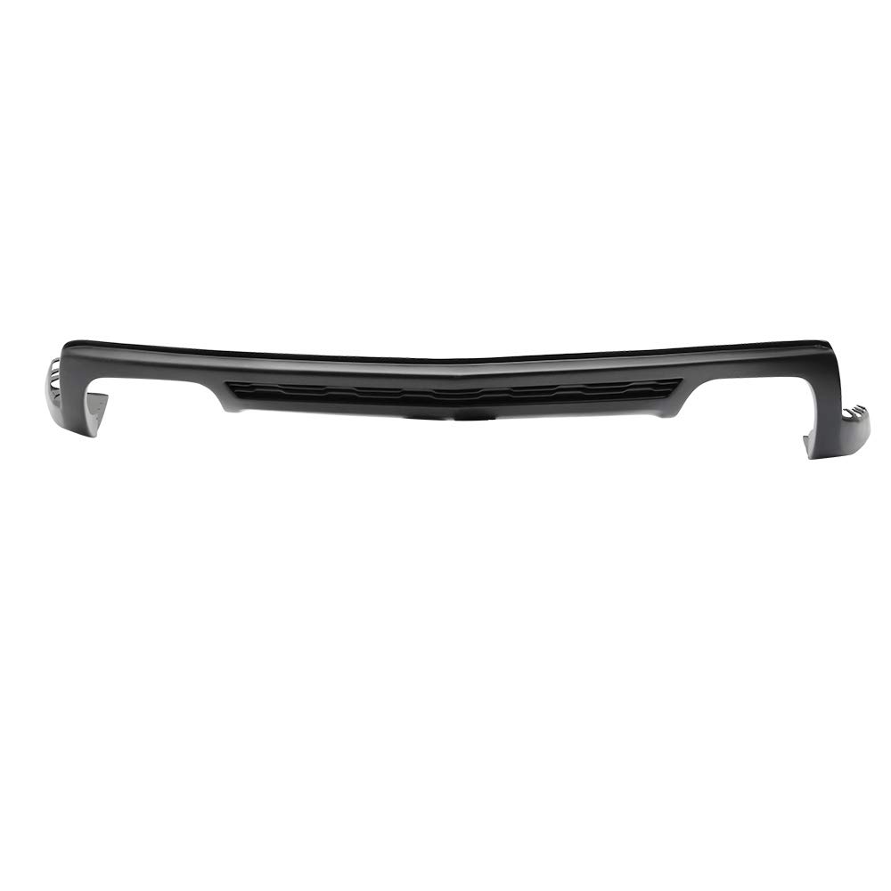 FREEMOTOR802 Rear Bumper Diffuser for 2010-2013 Chevrolet Camaro ZL1 | ZL1 Style Unpainted Black PP Spoiler | Perfect for Car Upgrades & Street Racing