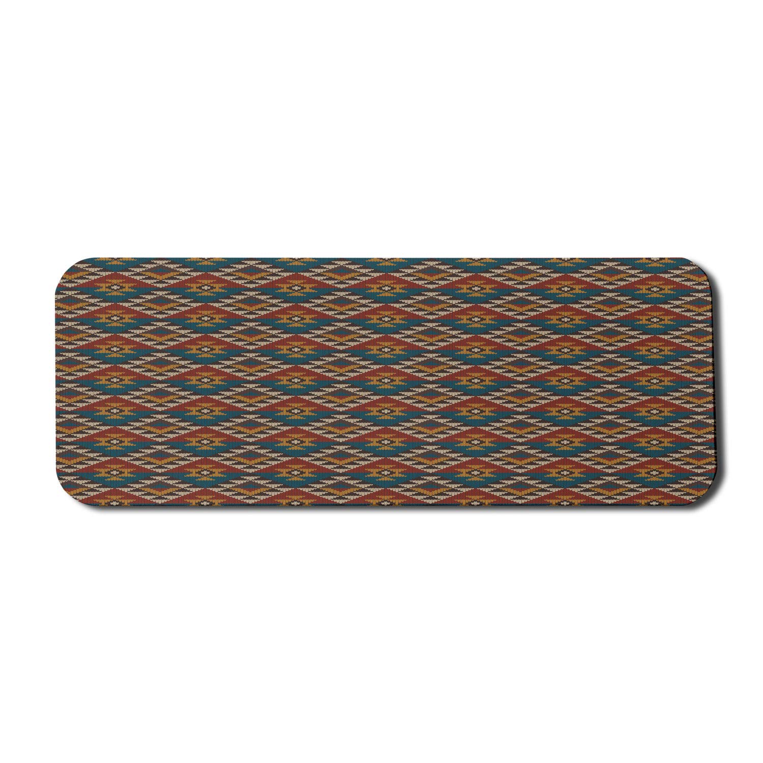 Ambesonne Geometric Computer Mouse Pad - Non-Slip Rubber Base, Large 31