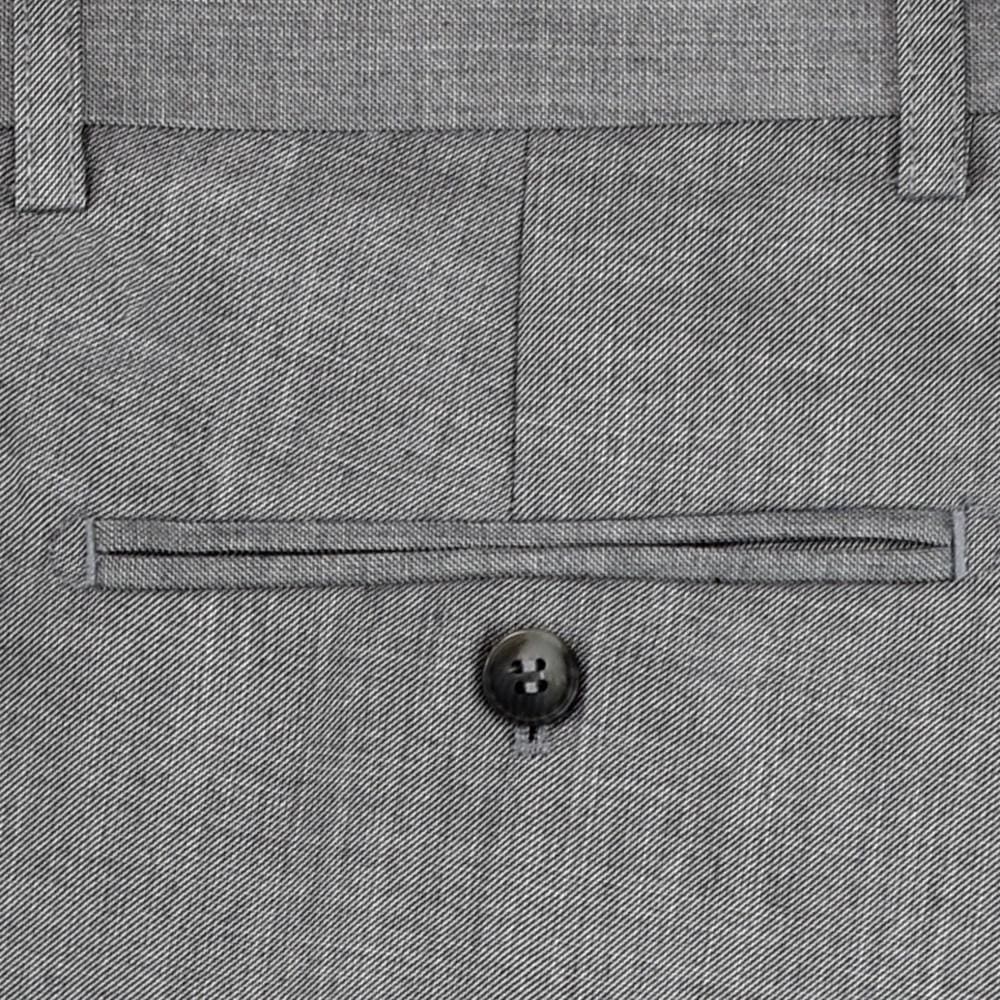 Cavani Reegan Slim Fit Grey Three Piece Suit for Men - Premium Business Formal Wear for Weddings, Interviews & Special Occasions