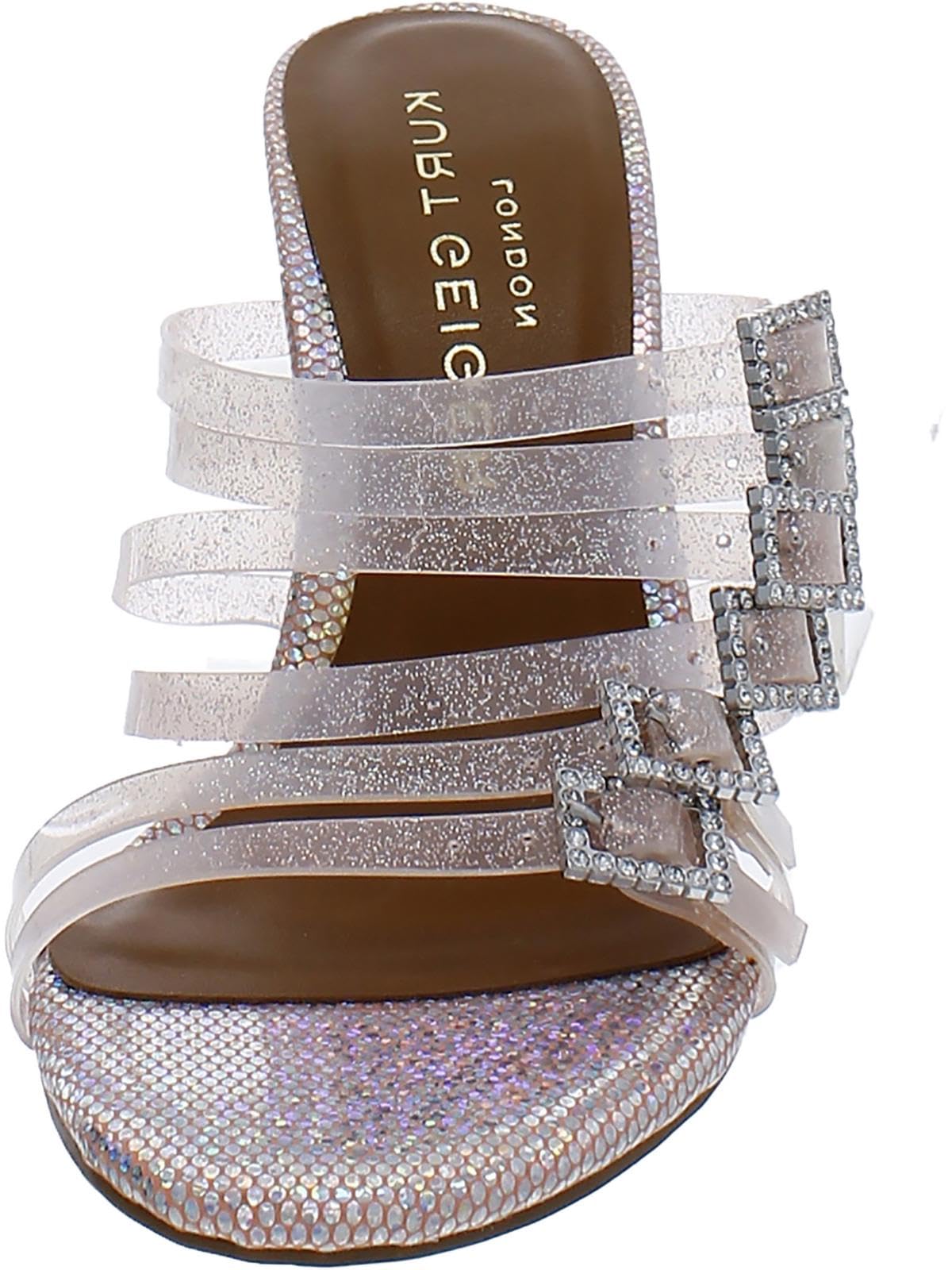 Kurt Geiger London Pierra Vinyl Mule Shoes - Women's Slip-On Comfortable Loafers for Casual & Office Wear
