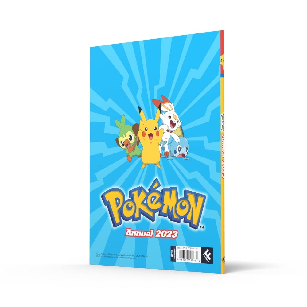 Pokemon Annual 2023 - Official Pokemon Yearbook | Perfect Gift for Pokemon Fans | Birthday, Christmas & Collectible Gift for Kids & Adults