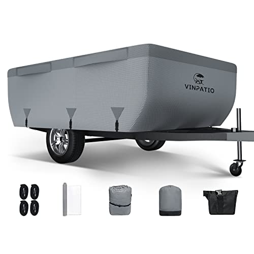 Pop Up Camper Cover(Grey)