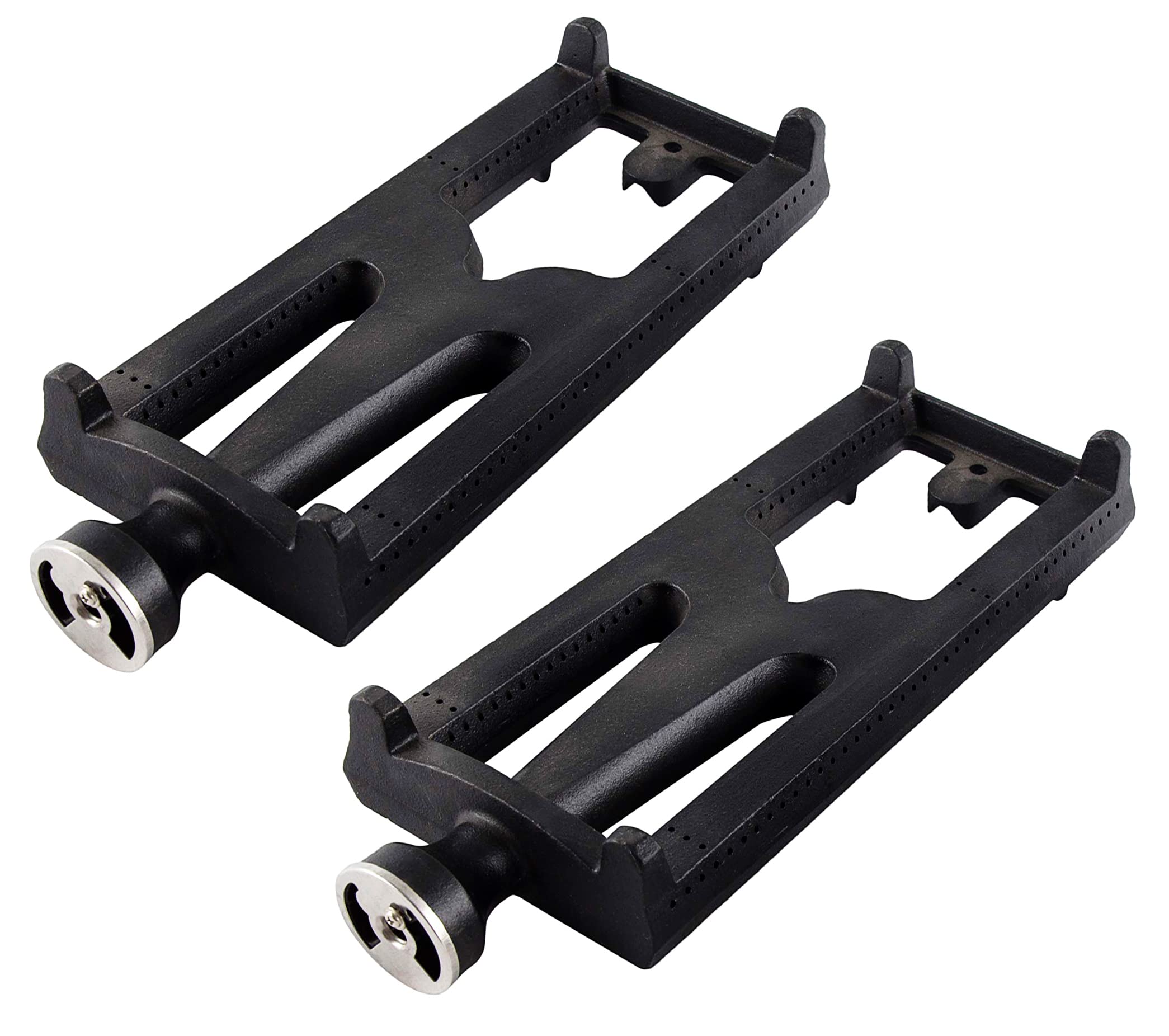 2-Pack Cast Iron Grill Burners - Replacement for DCS 27 Series & Lynx Gas Grills (16