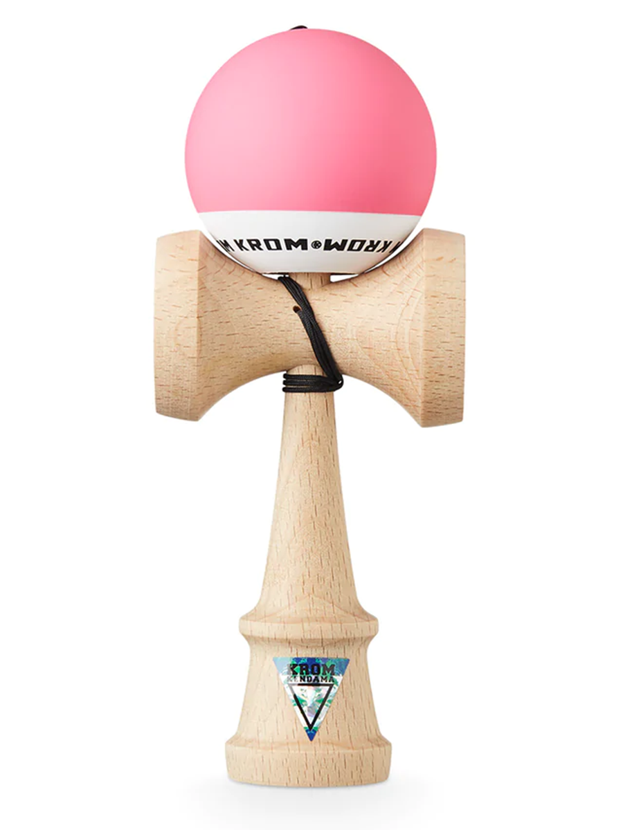 Krom Pop Kendama - Traditional Japanese Skill Toy for All Ages | Perfect for Stress Relief, Hand-Eye Coordination & Fun Indoor/Outdoor Play