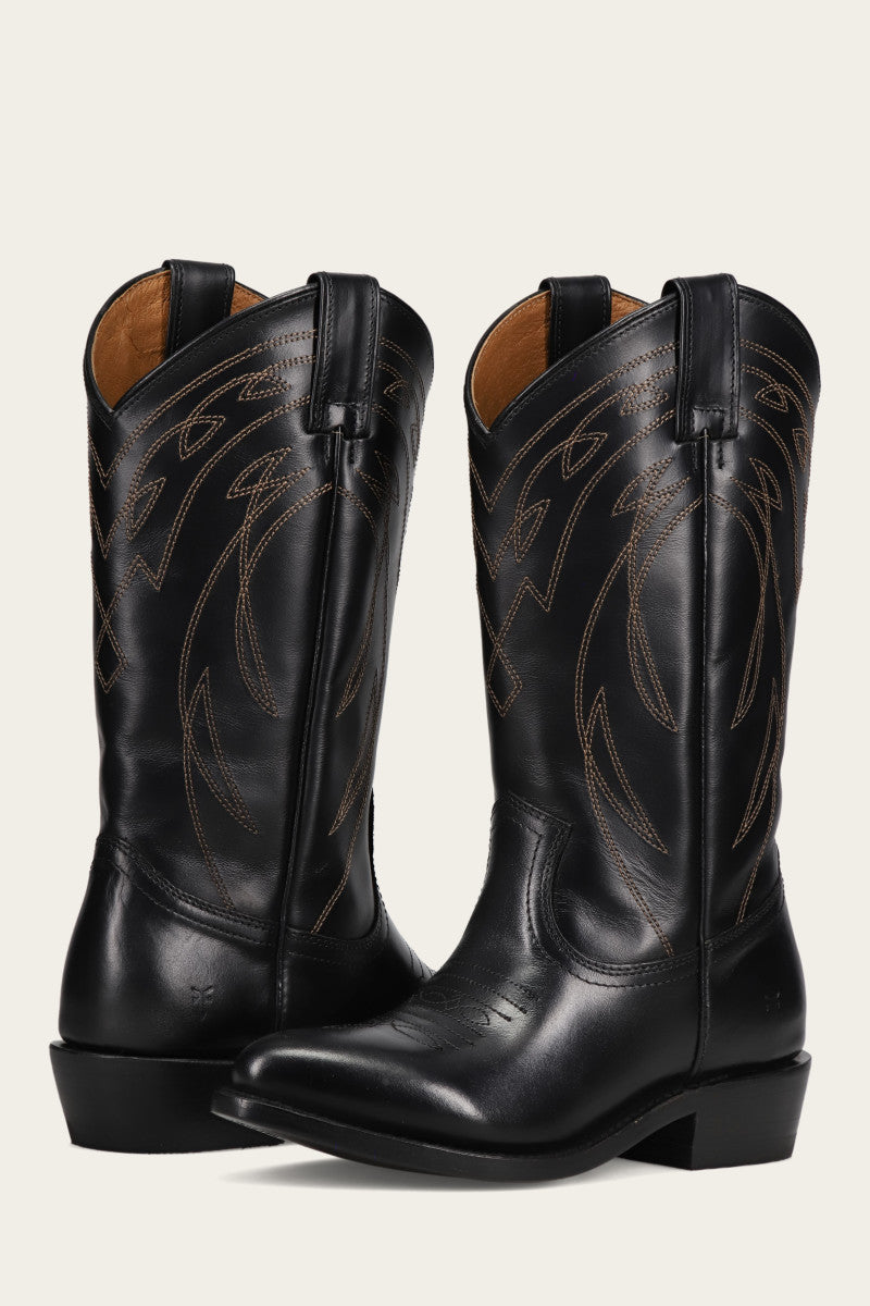 Billy Pull On Deco Stitch Boots - Comfortable Women's Ankle Boots with Fashionable Stitching Detail - Perfect for Casual Outfits, Work & Fall/Winter Style
