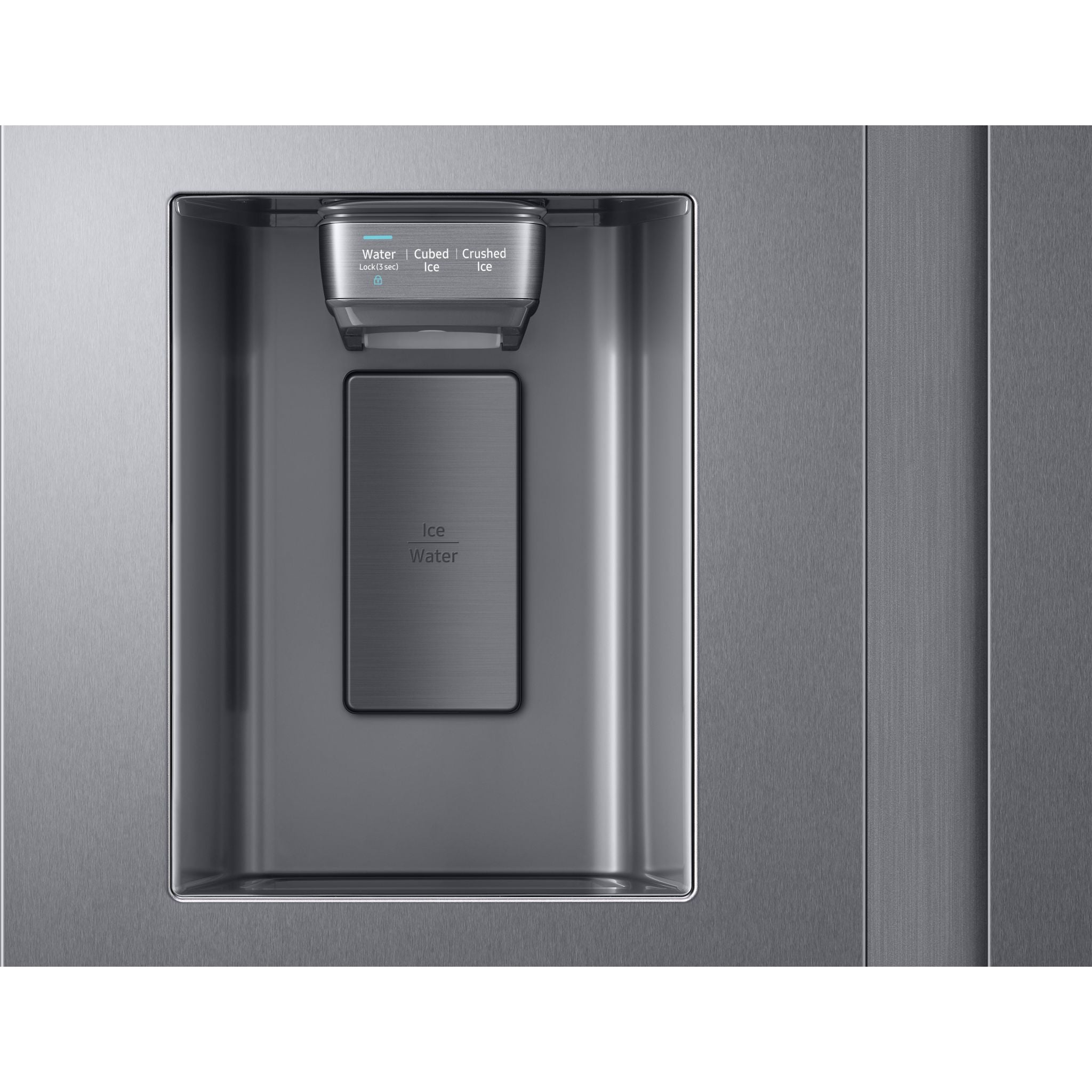 Samsung RS22T5561SR Side by Side Refrigerator - 22.5 Cu. Ft. Stainless Steel Energy Star Fridge for Kitchen, Home & Office Use