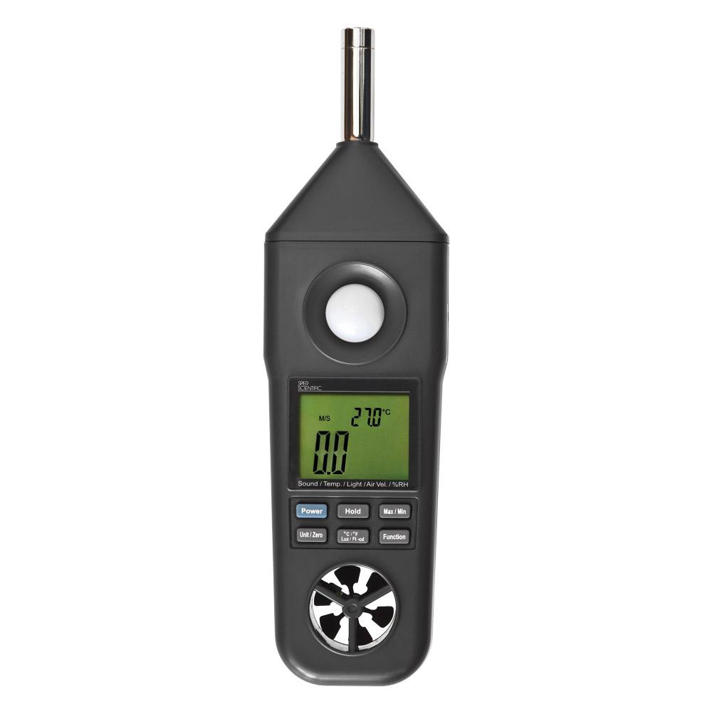 Premium Environmental Quality Meter with Sound Level Detection - Ideal for Home, Office & Industrial Air Quality Monitoring