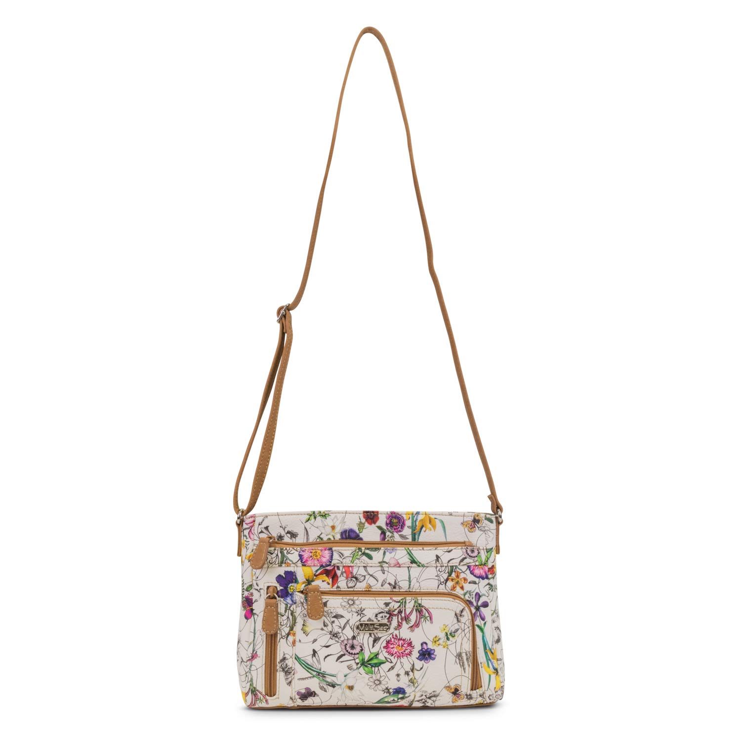 Stylish MultiSac Summerville East West Crossbody Bag for Women - Trendy Shoulder Purse with Adjustable Strap, Perfect for Travel, Shopping & Daily Use