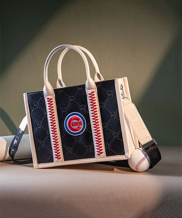 Chicago Cubs MLB Official Tote Bag - Stylish & Durable Baseball Fan Gift for Women & Men - Perfect for Games, Shopping & Beach Days