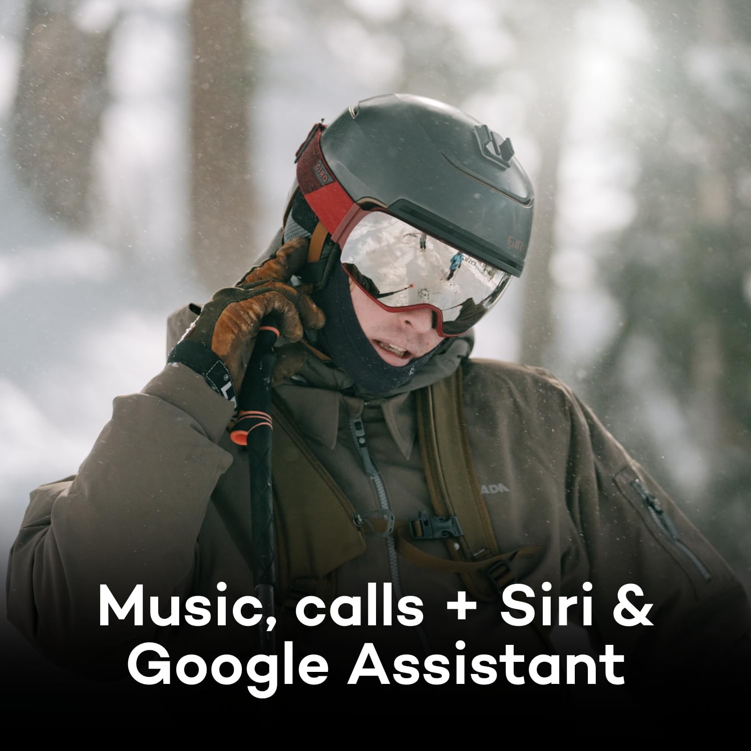 Aleck 006 Wireless Bluetooth Helmet Speakers - 2 Pack for Skiing & Snowboarding - Glove-Friendly Controls, Built-in Mic for Hands-Free Calls | Compatible with Audio-Ready Helmets, Motorcycle, Cycling & Outdoor Sports