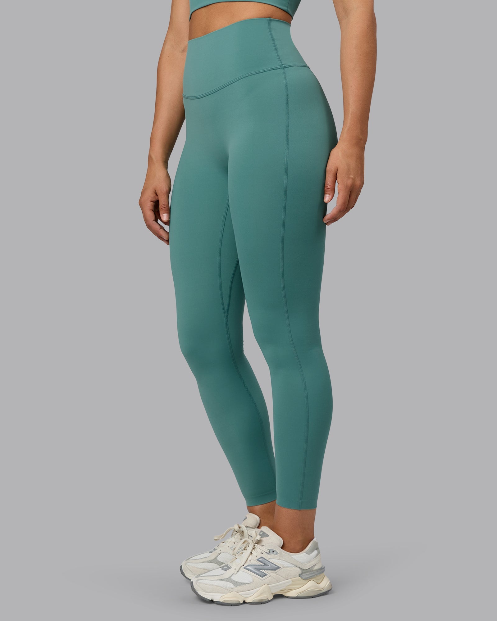 Elixir Ultra High Rise Full Length Leggings for Women - Sagebrush Green | Yoga, Running, Workout & Everyday Comfort
