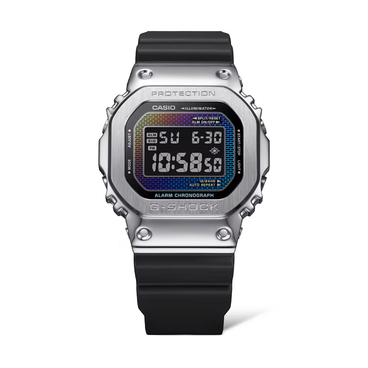 Casio G-Shock GM-5600 Rainbow Brick Digital Watch - Stylish & Durable for Outdoor, Sports & Everyday Wear