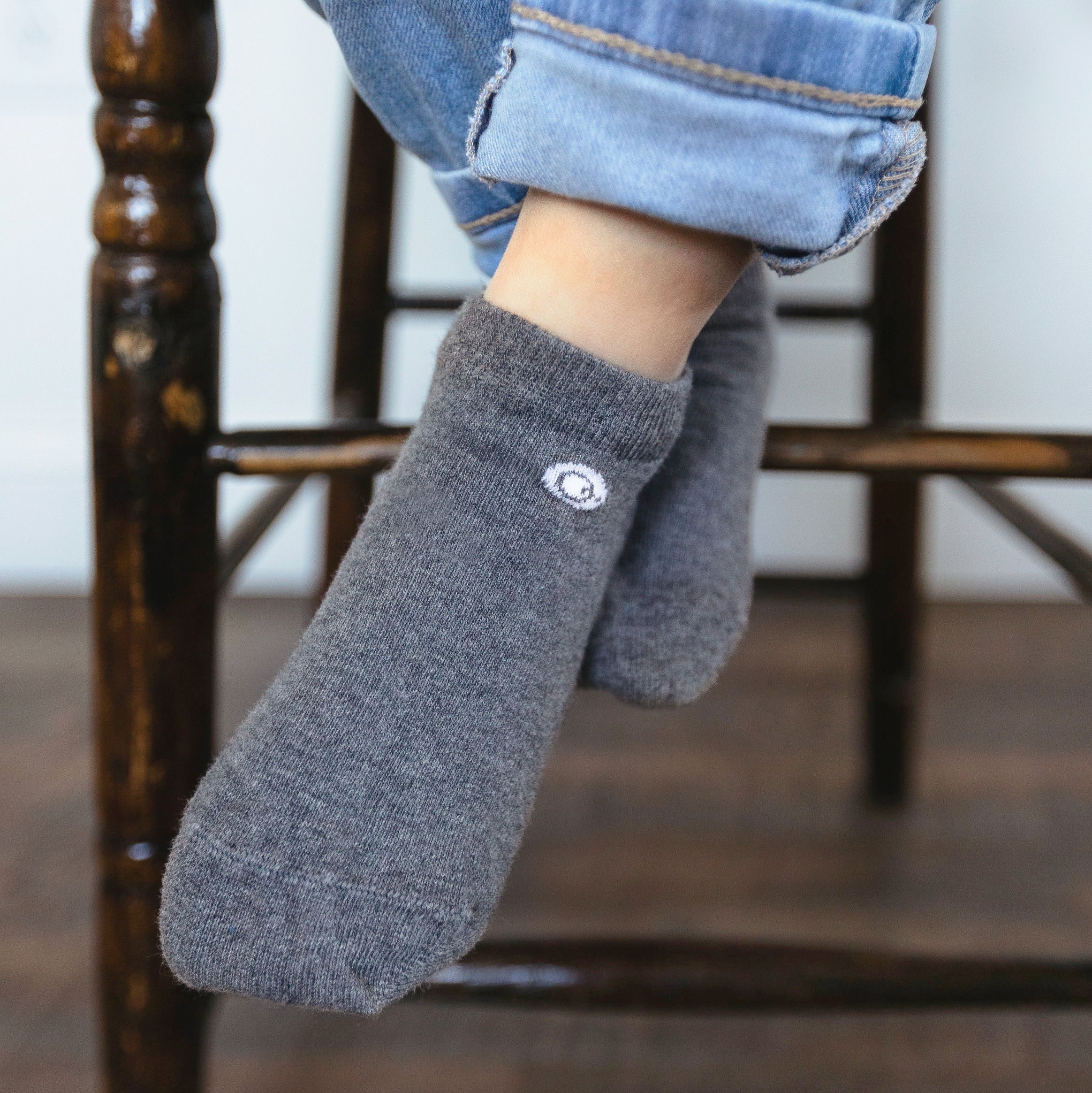 Everyday Kids' Ankle Socks - 98% Organic Cotton for School, Play & Comfort - Soft Breathable Toddler & Children Socks