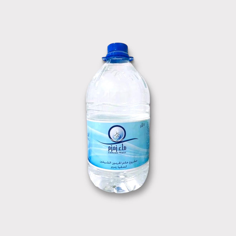 Pure Zamzam Holy Water from Mecca - 100% Authentic Islamic Sacred Water for Drinking, Blessings & Spiritual Rituals | Ideal for Hajj, Umrah, Home Worship & Gift Giving