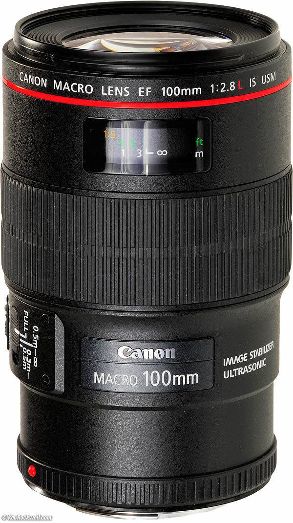Canon EF 100mm f/2.8L Macro USM Lens with Image Stabilization - Professional Macro Photography for Portraits, Jewelry & Product Shots