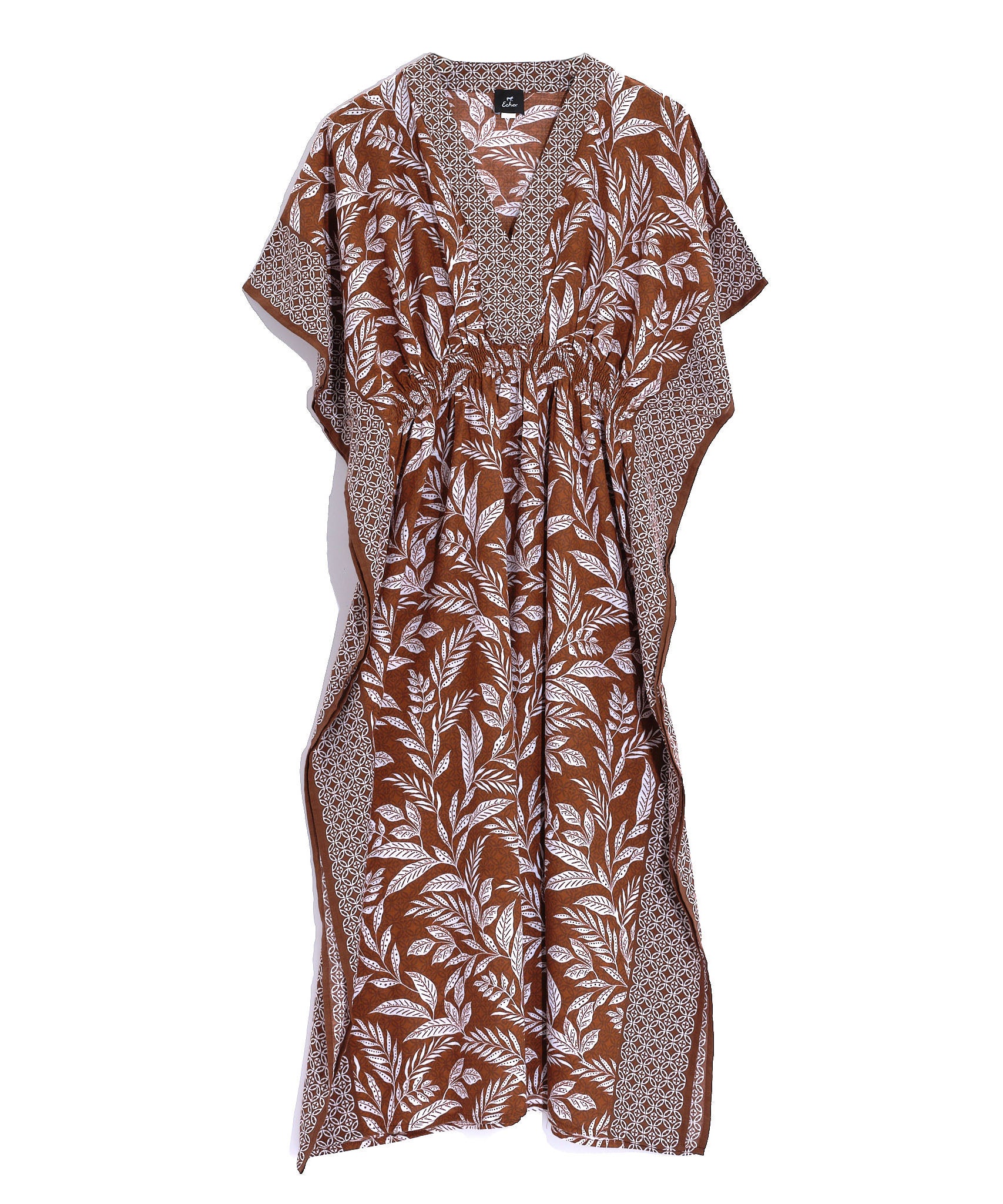 Casablanca Maxi Butterfly Caftan - Elegant Boho Beach Cover Up for Women | Perfect for Summer Vacations, Pool Parties & Resort Wear