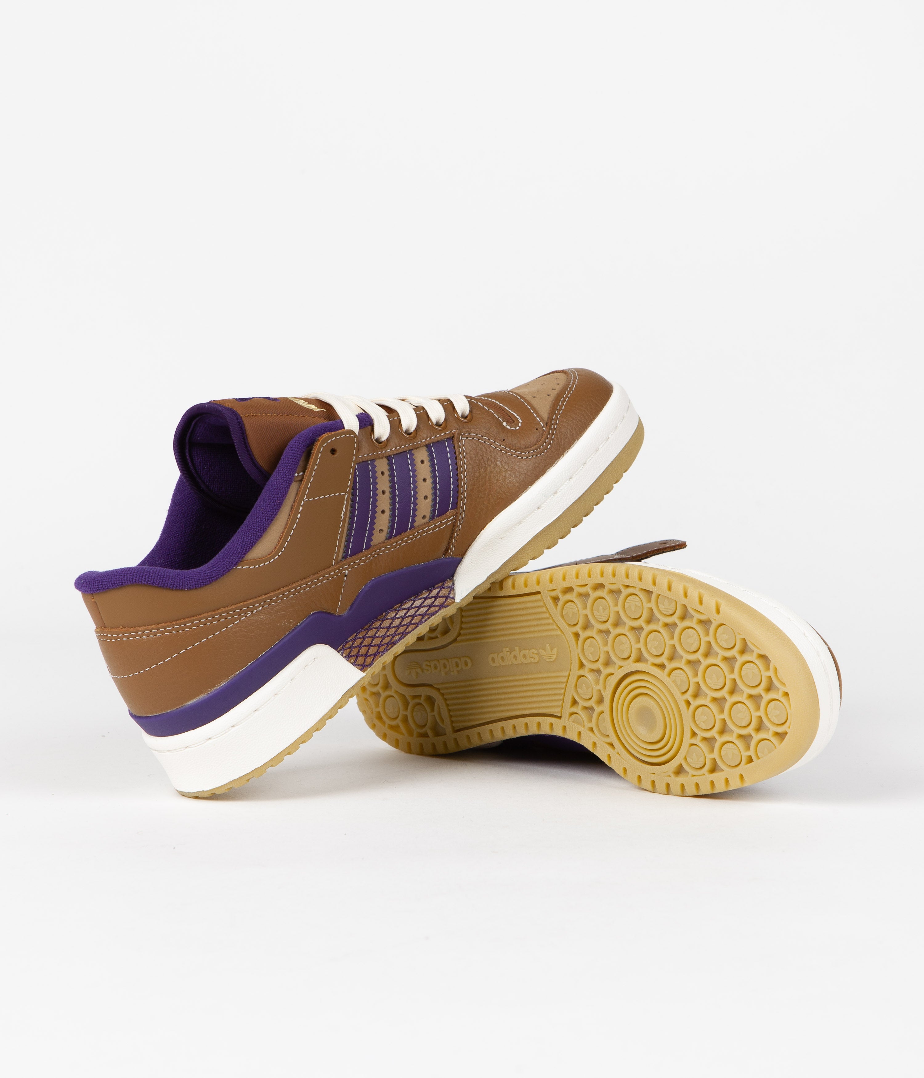 Adidas Heitor Forum 84 Low ADV Sneakers for Men - Wild Brown/Cardboard/Dark Brown | Casual Streetwear Shoes for Everyday Comfort & Style