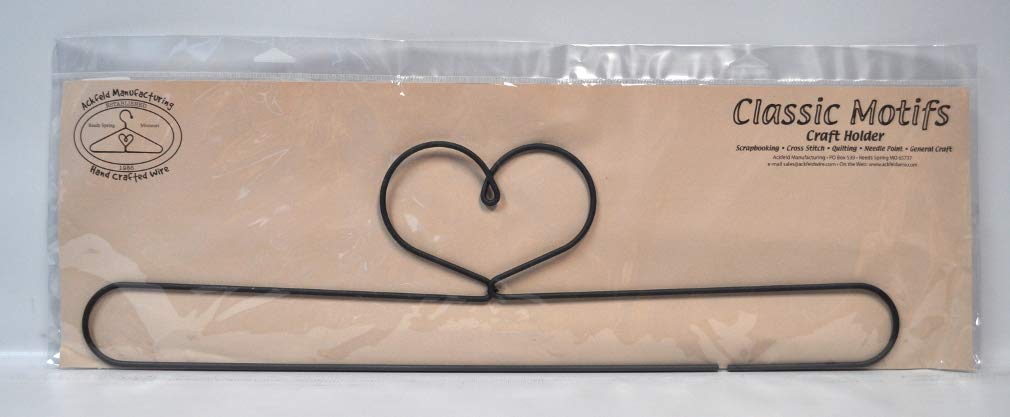 20 Inch Heart-Shaped Craft Holder - Classic Motif Design for DIY Projects, Home Decor, and Gift Wrapping | Perfect for Valentine's Day, Weddings & Party Decorations