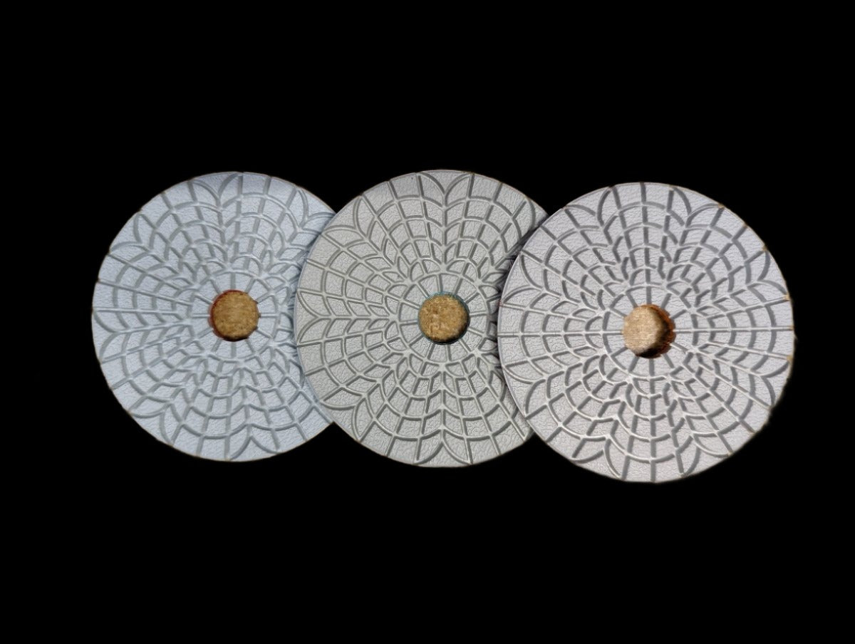 3 Step Hybrid Polishing Pad for Cars - Wet & Dry Buffing Pads Kit - Perfect for Auto Detailing, Paint Correction & Ceramic Coating Application