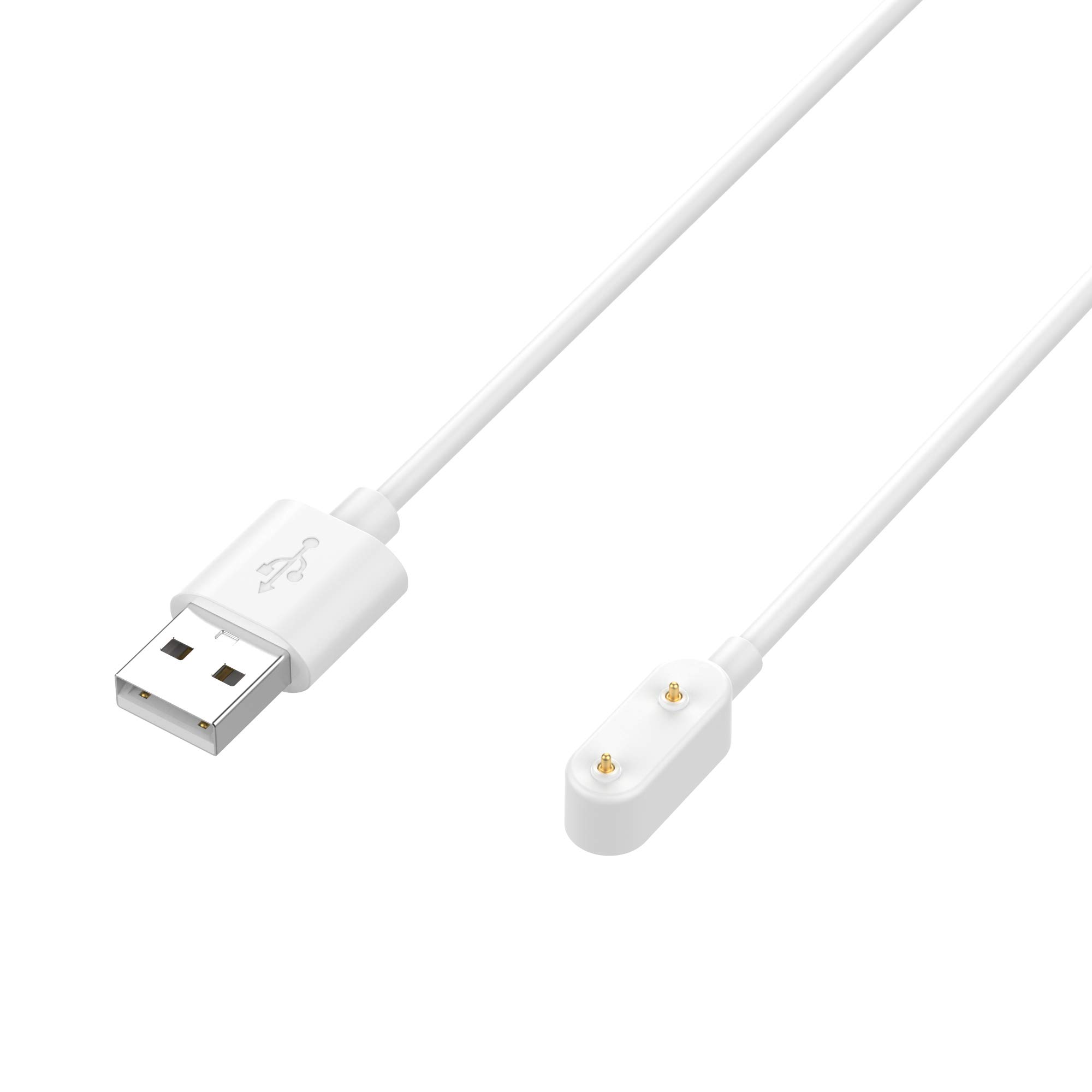 Huawei Honor Band 6 Charger - Portable USB Charging Cable Compatible with Huawei Watch Fit, Honor Watch ES, Honor Band 6 - Fast Charging, Durable White Cord - Perfect for Travel, Gym & Daily Use