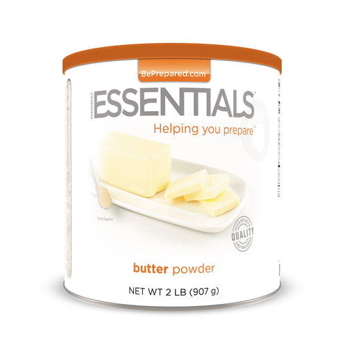 Premium Butter Powder - 100% Pure, Non-GMO, Gluten-Free for Baking, Cooking & Coffee - Great for Camping, Travel & Emergency Food Storage
