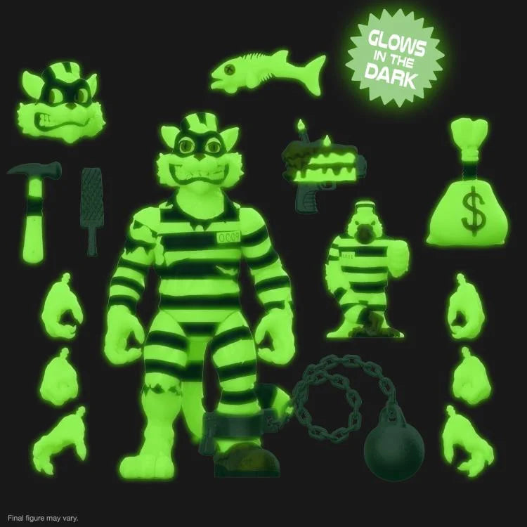 Glow in The Dark Teenage Mutant Ninja Turtles Action Figure - ULTIMATES! Collectible Toy for Kids & Adults - Perfect for Night Play, Display & TMNT Fans Collection