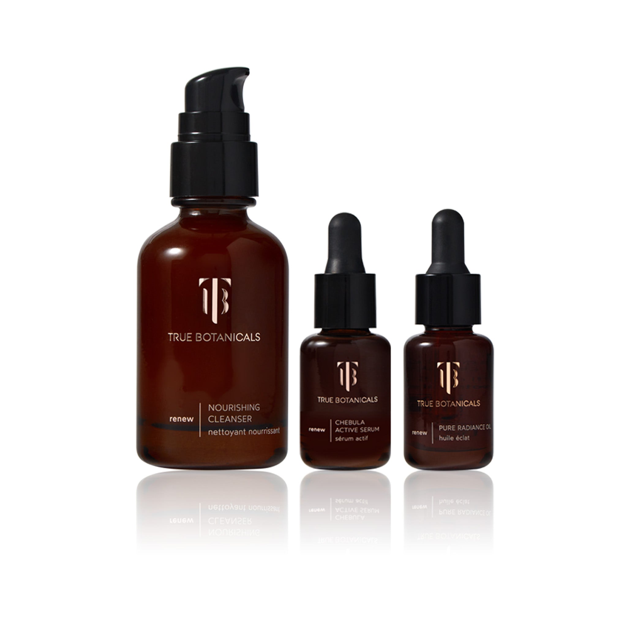 Radiant Glow Discovery Set - Skincare Gift Set for Glowing Skin | Hydrating Face Serum, Brightening Cream & Night Mask | Perfect for Dry Skin Care Routine & Self-Care Gifts