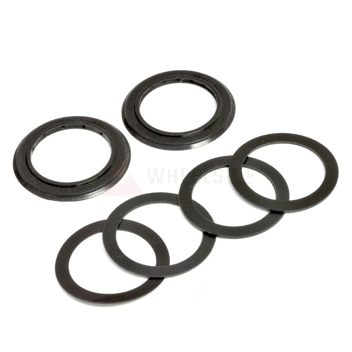 PF30 Threaded Angular Contact Bearings - 30mm Black Bicycle Bottom Bracket Bearings | High-Performance Bike Components for Road & Mountain Bikes | Perfect for Smooth Pedaling & Durable Cycling