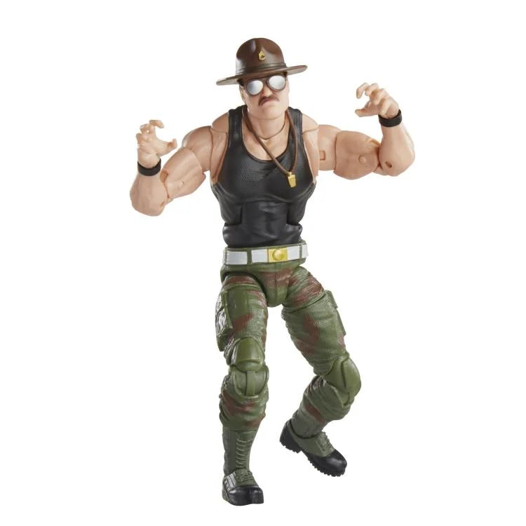 G.I. Joe Classified Series Sgt. Slaughter Action Figure - Collectible Military Toy for Display & Play | Perfect for Fans & Collectors