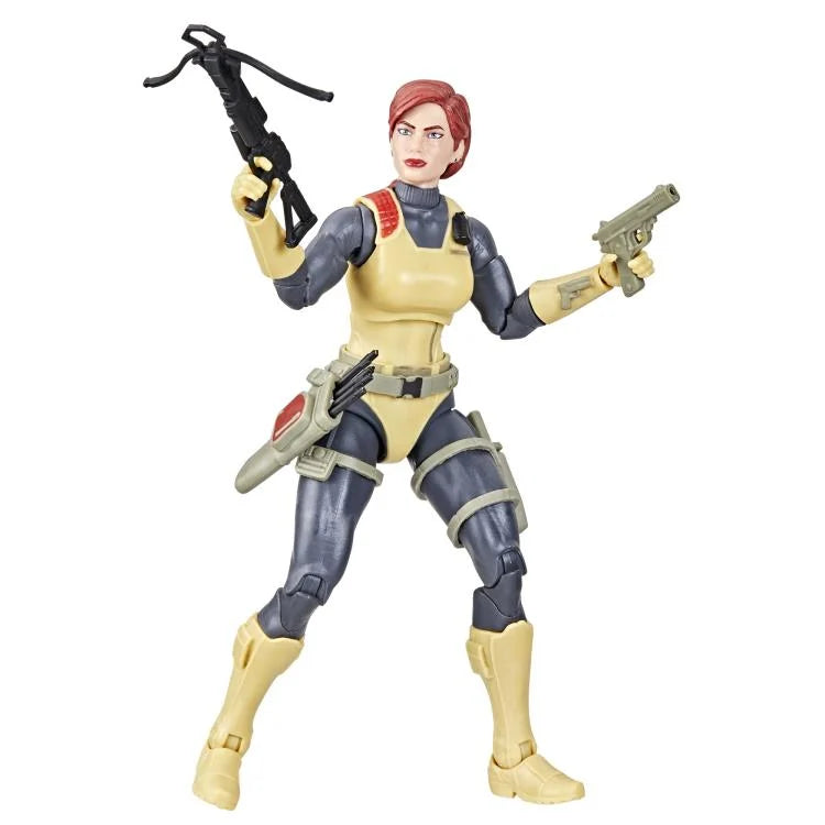 G.I. Joe Classified Series Retro Collection Scarlett Action Figure - 6-Inch Collectible Toy with Accessories for Display & Play | Perfect for Fans, Collectors & Nostalgic Gift Giving