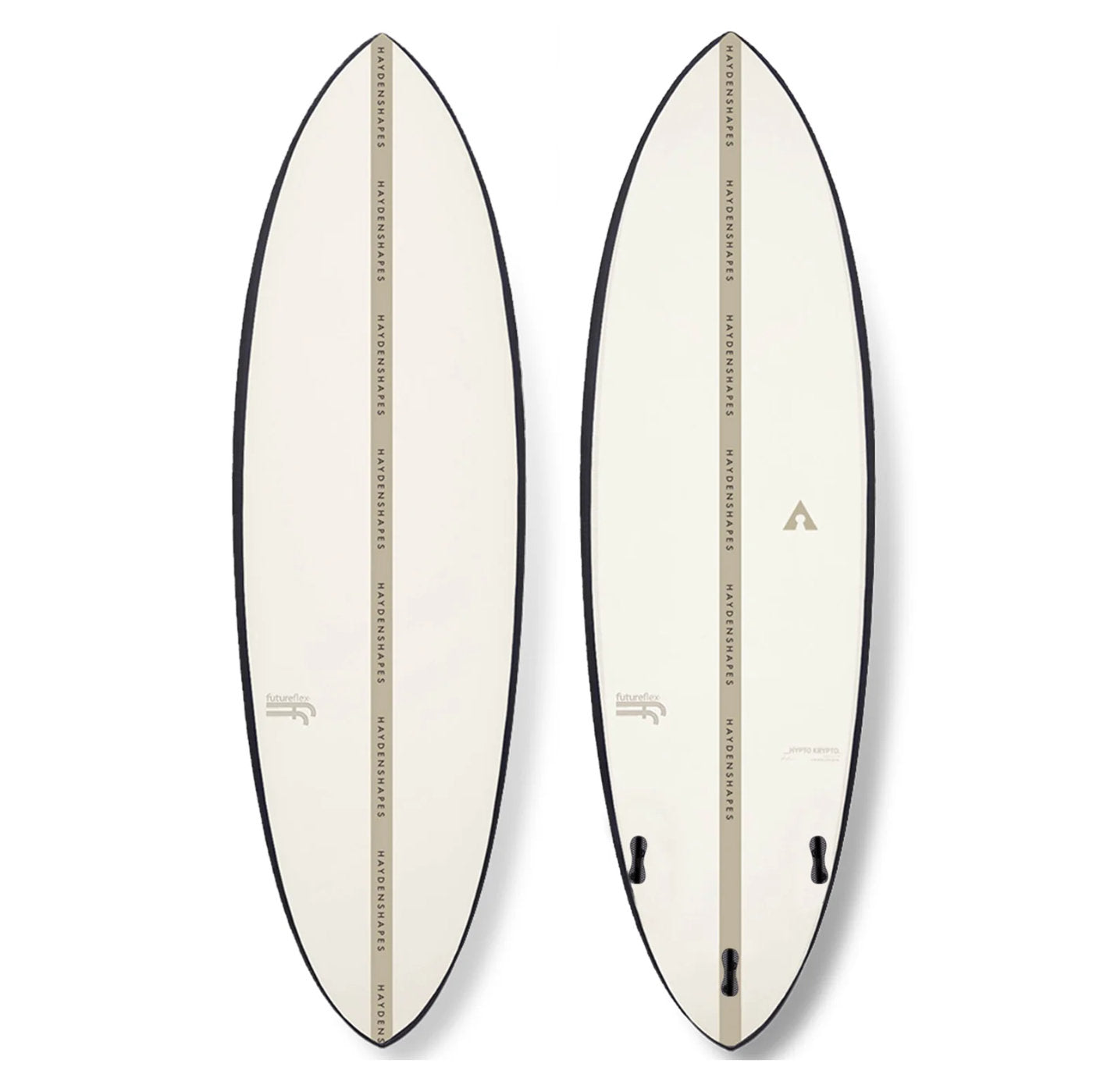 Haydenshapes Hypto Krypto 5'7 Surfboard with FCS2 Fin System - High Performance Shortboard for All Wave Conditions | Perfect for Beach, Reef, and Point Breaks