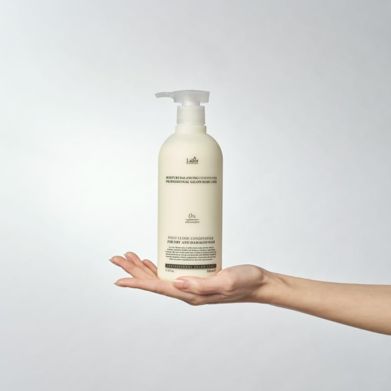Lador Moisture Balancing Conditioner for Dry Hair - Korean K-Beauty Hair Care Product | Hydrating & Nourishing Treatment for Damaged Hair at Home or Salon
