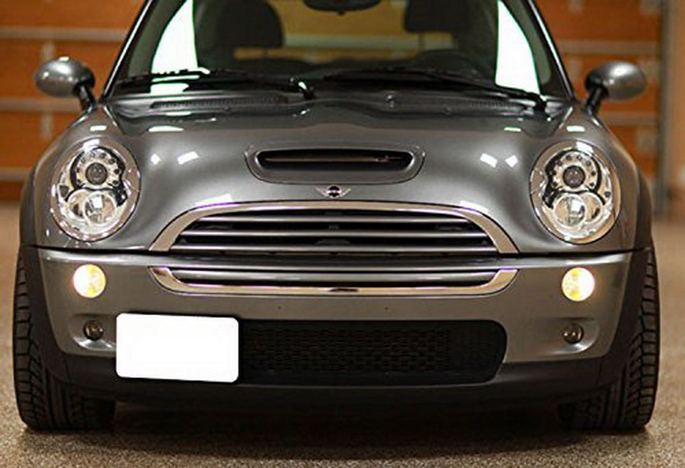 Front Bumper Tow Hook License Plate Mount Bracket Holder for MINI Cooper 2002-2014 | Universal Fit | Easy Installation | Perfect for Parking Sensors & Car Shows