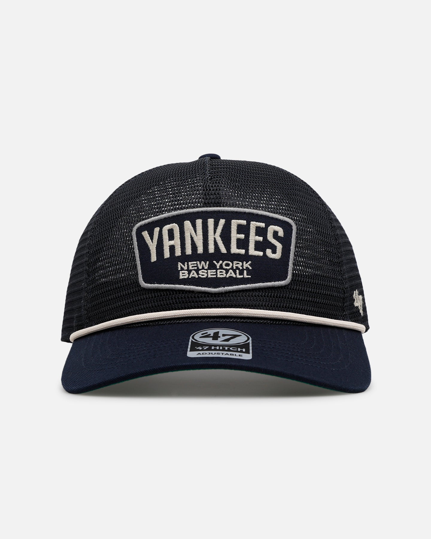 47 Brand New York Yankees Mesh Hitch Trucker Snapback Cap - Navy Blue | Stylish Baseball Hat for Fans, Casual Wear & Outdoor Activities