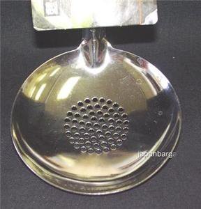 Premium Japanese Shabu Shabu Hot Pot Skimmer Strainer #4317 - Fine Mesh Stainless Steel Wire Spoon for Cooking, Filtering & Serving - Perfect for Asian Hot Pot, Fondue, Pho & Soup
