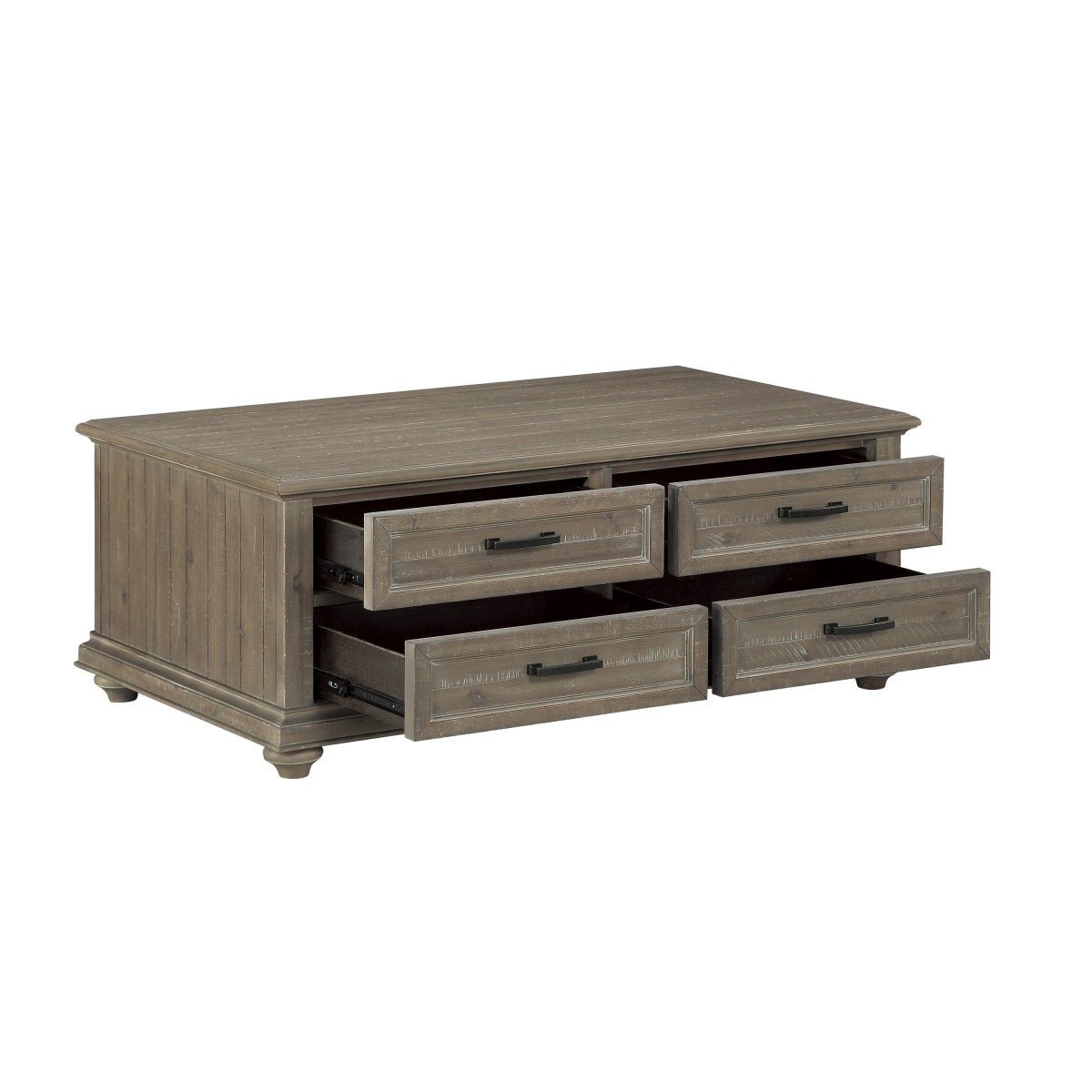 Modern Cardano Grey Cocktail Table - Stylish Coffee Table for Living Room, Lounge & Office - Perfect for Entertaining & Relaxing