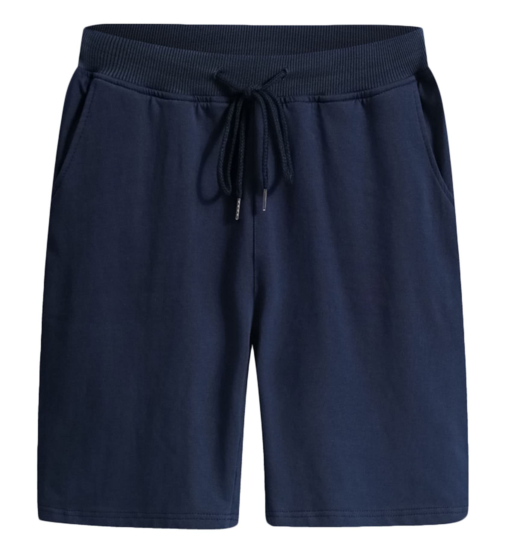Men's Athletic Shorts - Cotton Gym Shorts with Elastic Waist for Training, Running & Workouts - Comfortable & Breathable for Sports, Exercise & Casual Wear