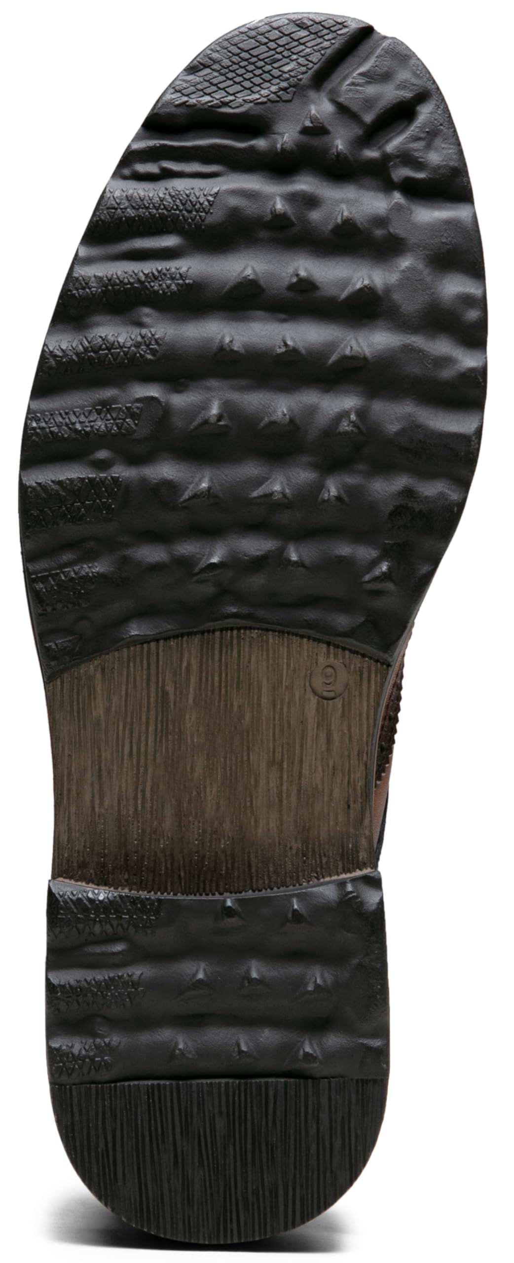 Jousen Men's Retro Leather Dress Boots - Classic Cap Toe Design with Black Rubber Sole | Perfect for Formal Occasions, Office Wear & Vintage Style Outfits