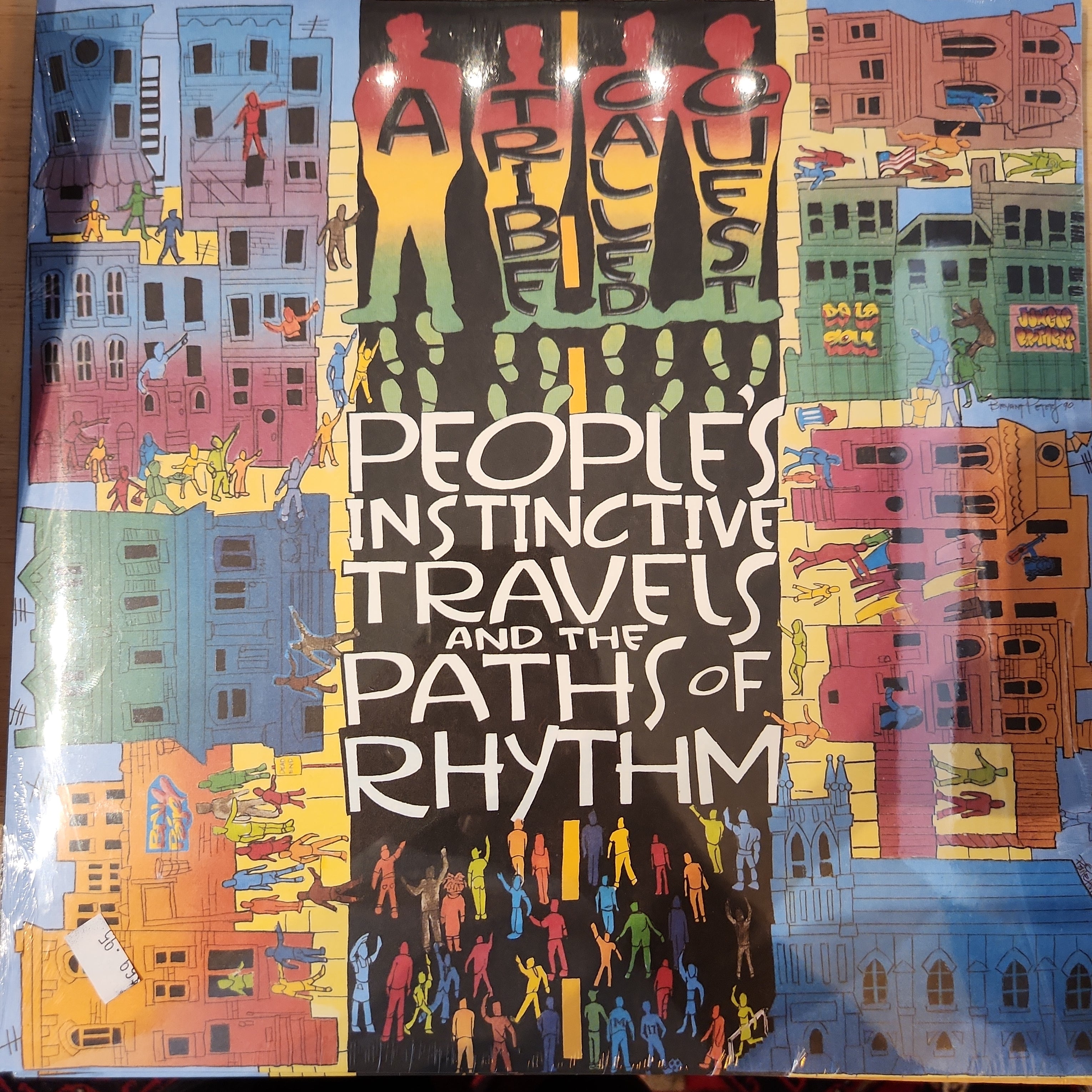 A Tribe Called Quest - People's Instinctive Travels and the Paths of Rhythm Vinyl LP Record | Classic Hip-Hop Album | Perfect for Music Collectors & Vinyl Enthusiasts