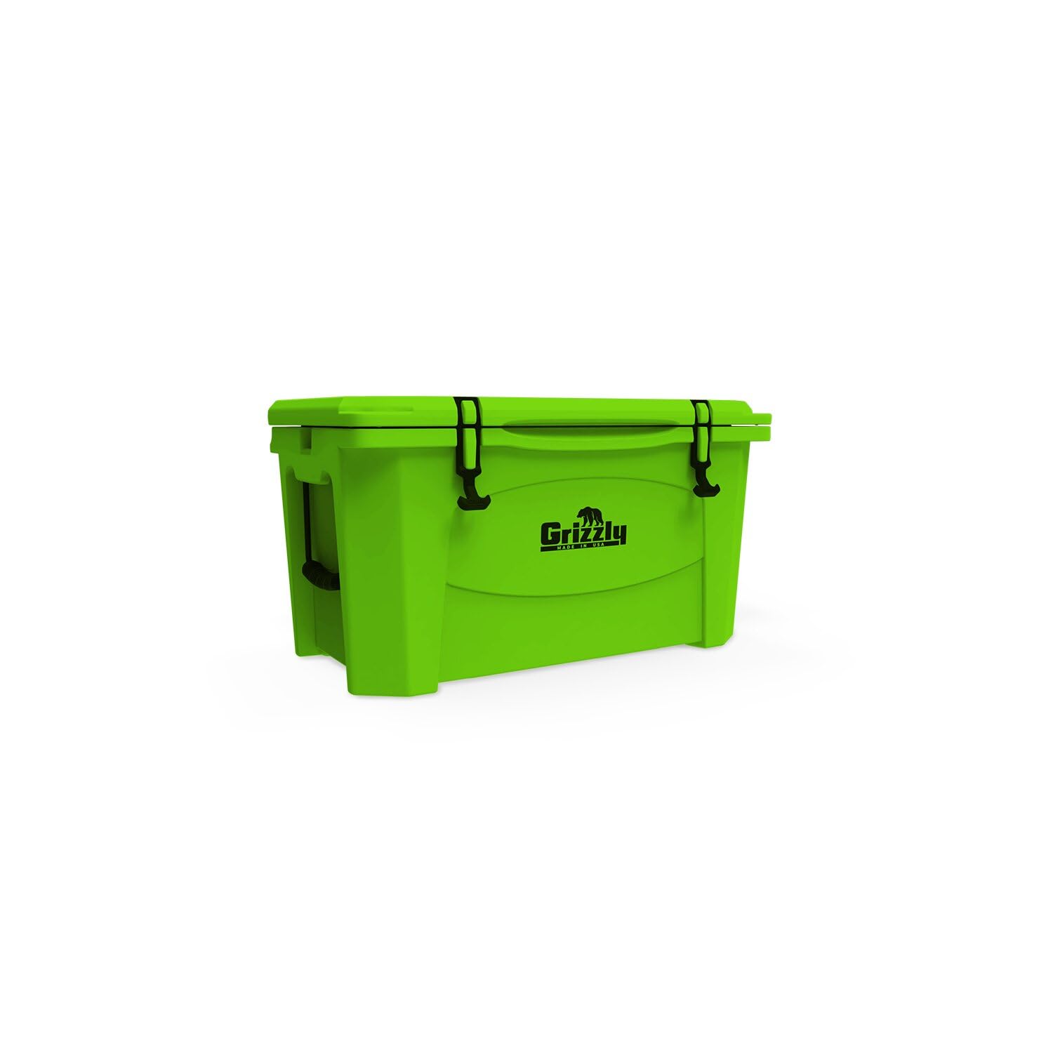 Grizzly 60 Cooler | 60 Quart Rotomolded Ice Chest with Lifetime Warranty | Heavy-Duty Insulated Cooler for Camping, Fishing, Hunting, Beach & Boat | Made in USA | G60 Cooler for Outdoor Adventures & Tailgating