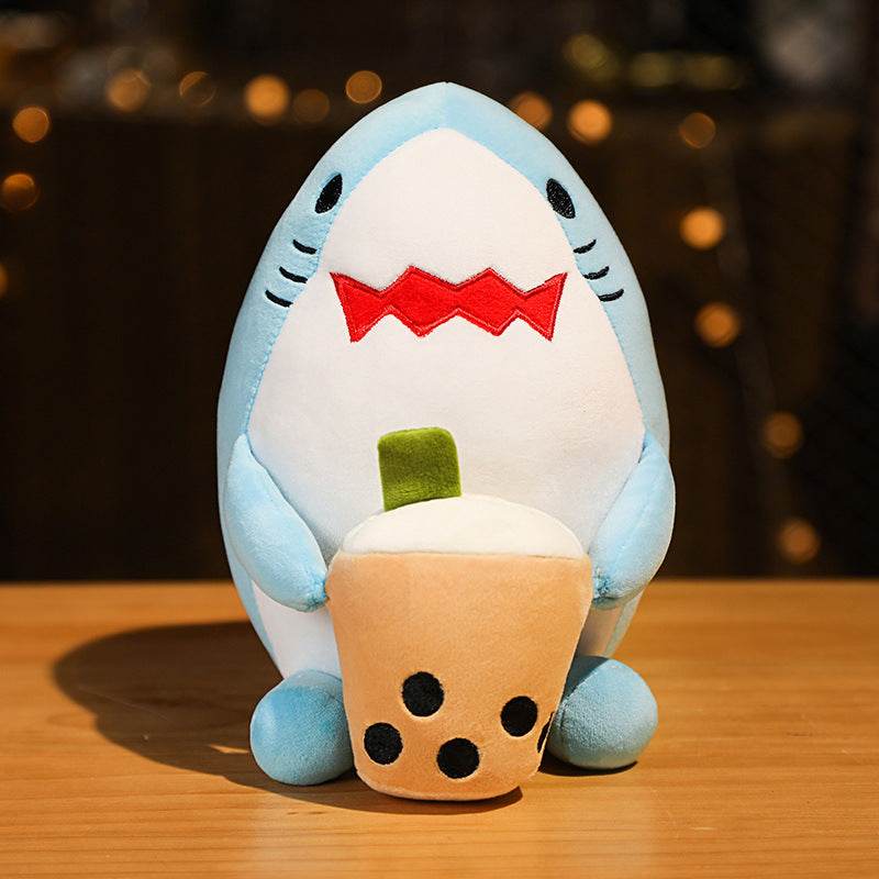 Cute Chonky Milk Tea Boba Animal Plush Toys - Soft Stuffed Animals for Kids, Kawaii Home Decor & Gift for Anime Lovers (Perfect for Bedroom Decor, Birthday Gifts & Cuddling)